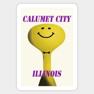 Calumet City Smiley Water tower Sticker